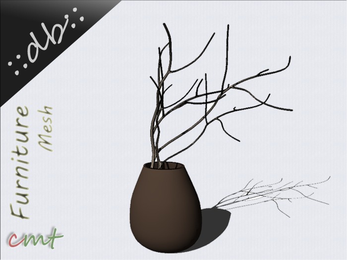 ::db furniture:: Thin branches in small vase