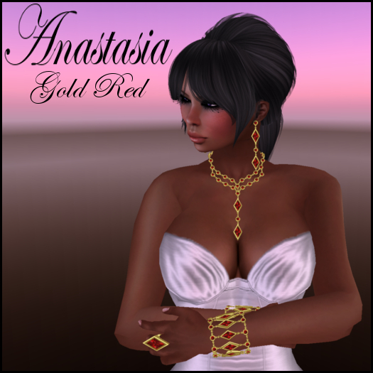 ANASTASIA GOLD RED
