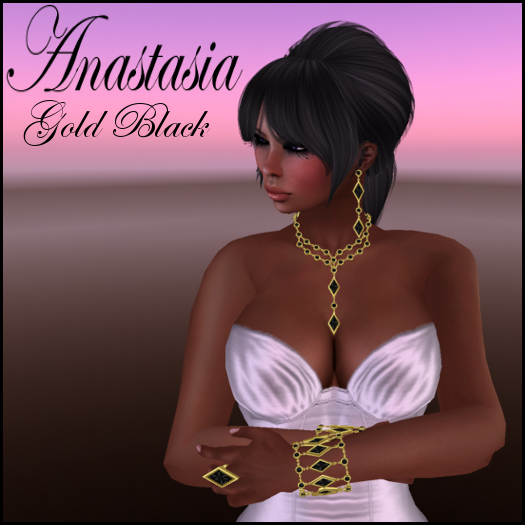 ANASTASIA GOLD BLACK 