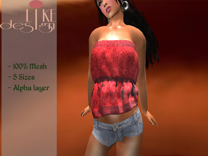 .: LIKE DESIGN :. Rama Poff Top
