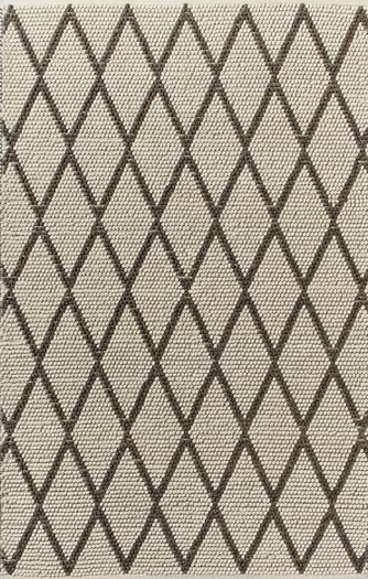 Knotted Diamonds Wool Rug