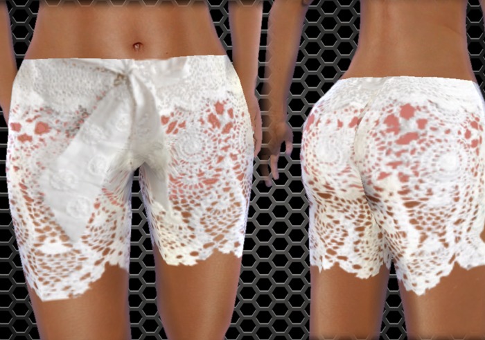 Lace Womens Shorts