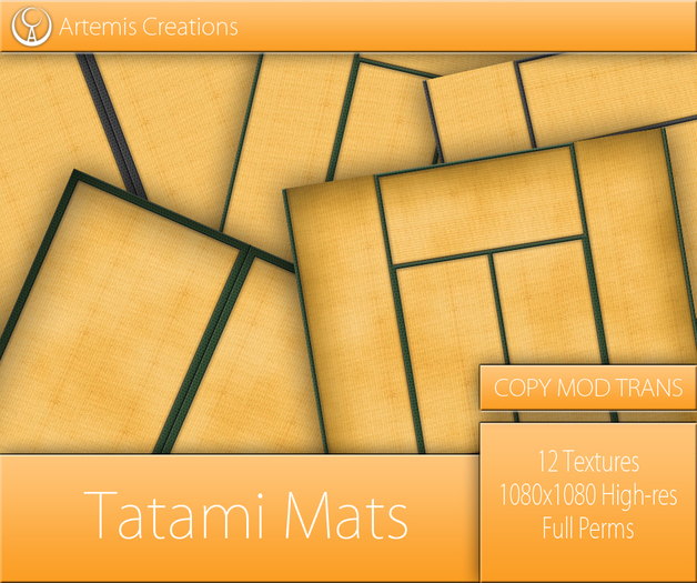 [A] Tatami Mats  [ 8 textures ]