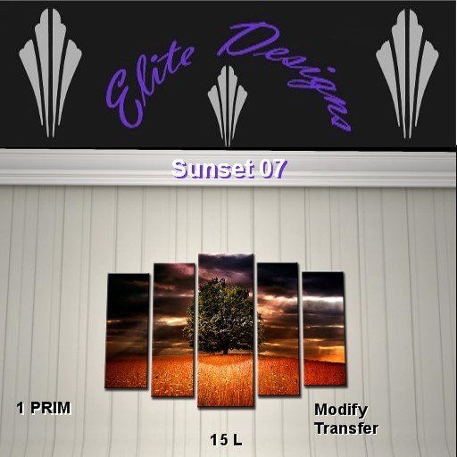 Wall Art Sunset 007