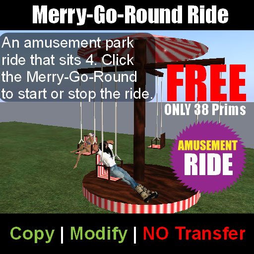 FREE Merry-Go-Round Ride - Amusement park