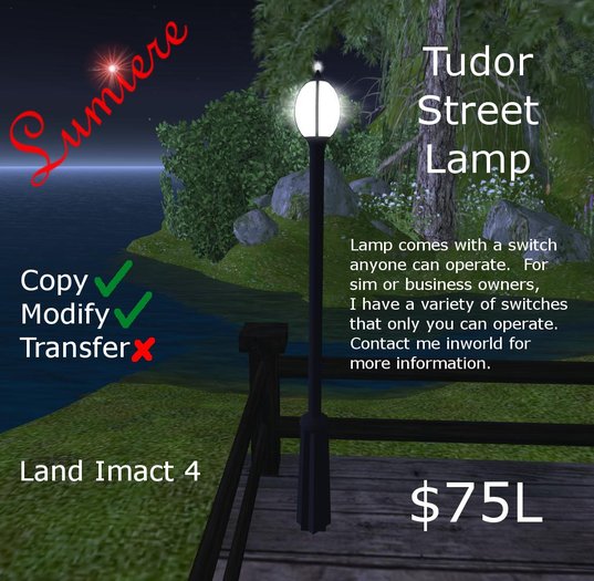 TUDOR STREET LAMP