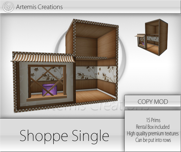 [Lullaby] Shoppe Ville Single Lightwood