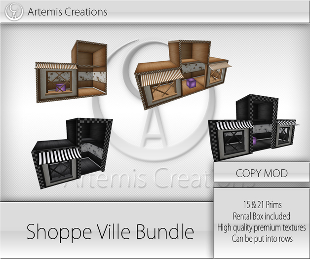 [*Lullaby*] Shoppe Ville Bundle