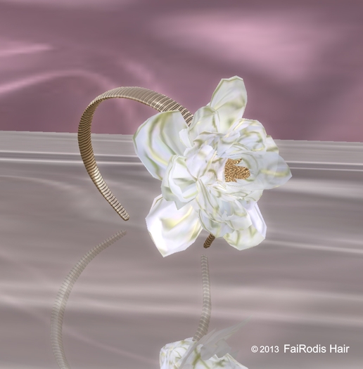 FaiRodis Flower diadem white