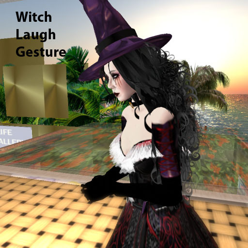 Witch Gesture Laugh Full Perm (box)