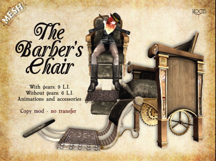 [noctis] The Barber's Chair V2 BOXED