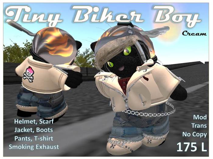 Tiny Biker Boy Cream