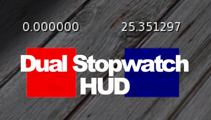 Twilight's Dual Stopwatch HUD