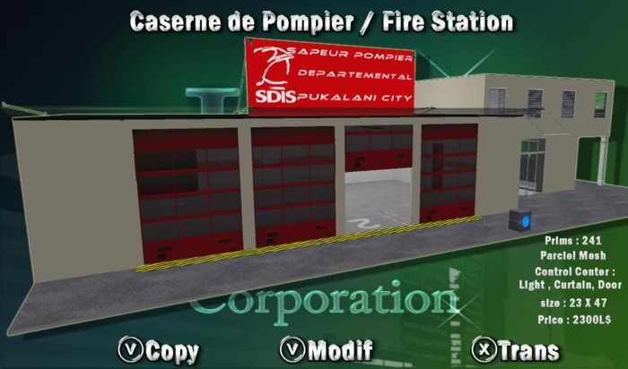 KTCorporation Casserne de Pompier Boxed