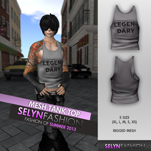 Selyn Fashion - Legendary Tank Top Mesh