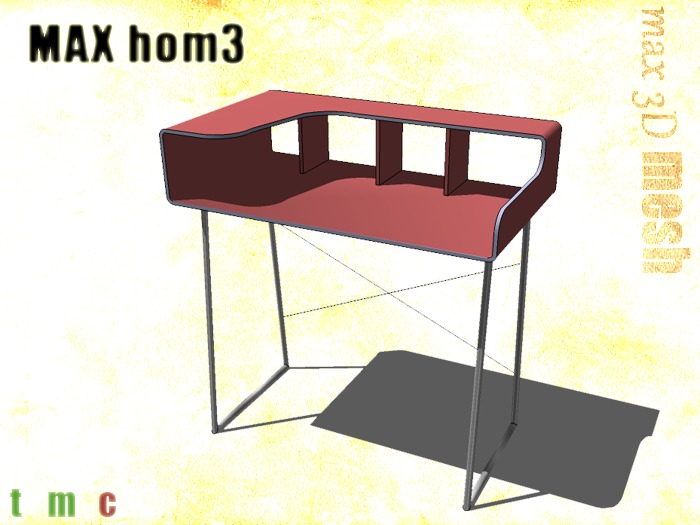 ..MAX.. Modern Home Office Table COL:6: