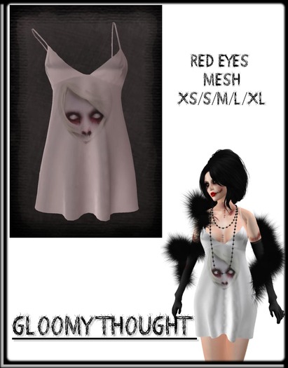 ^^GT^^ Mistic  Red Eyes Night Dress