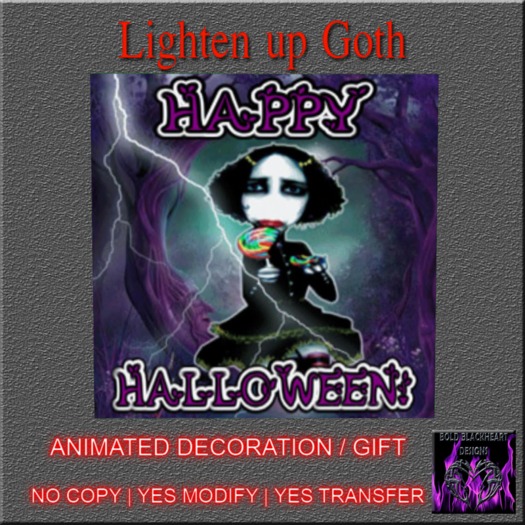 BBD - lighten up goth (Animated Decoration / GIFT)