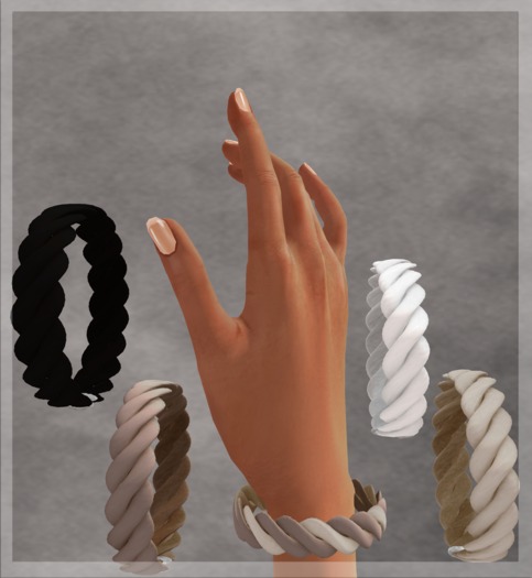 Braided Bracelets Neutral Lands Leather [boxed]