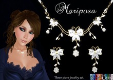 [K~*~S] Mariposa - Jewelry Set - Gold