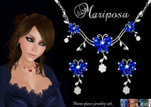 [K~*~S] Mariposa - Jewelry Set - Silver