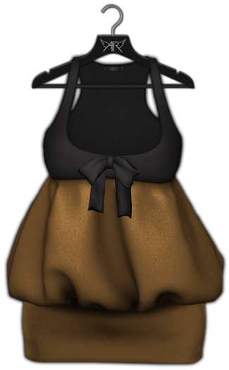 AngelRED - Mesh Richelle Dress [Tan]