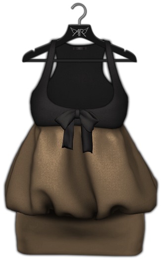 AngelRED - Mesh Richelle Dress [Biege]