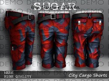 SUGAR City Cargo Shorts FEMALE DEMO Boxed