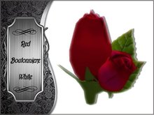 Boutonniere - Double - Red