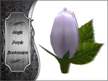Boutonniere - Purple