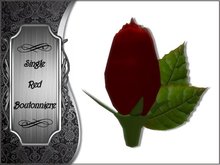 Boutonniere - Red