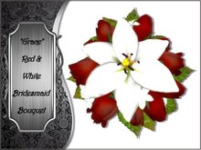 Grace - Bridesmaid - Red and White