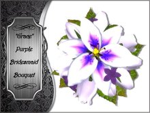 Grace - Bridesmaid - Purple
