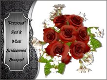 Precious - Bridesmaid - Red and White