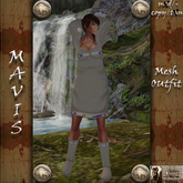 Native American Dress Mavis Grey box