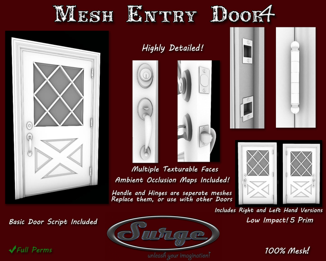 (Surge) Mesh Entry Door 4