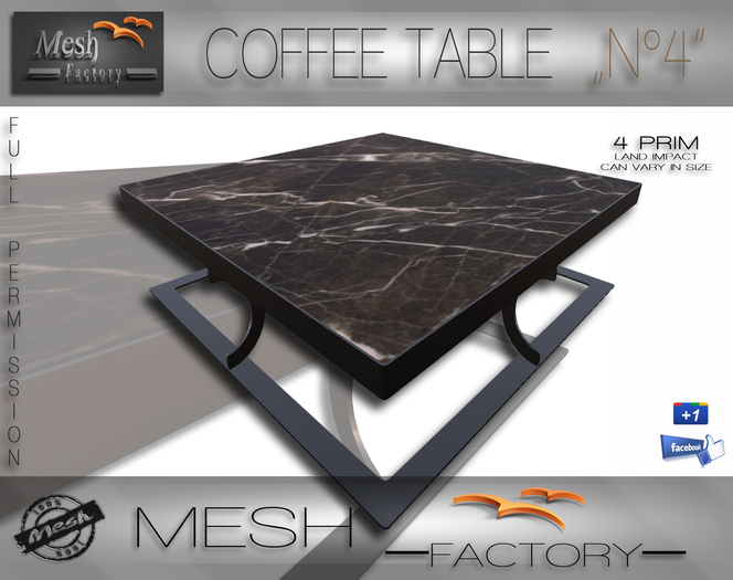 Coffee Table "No3" [c/m/t]