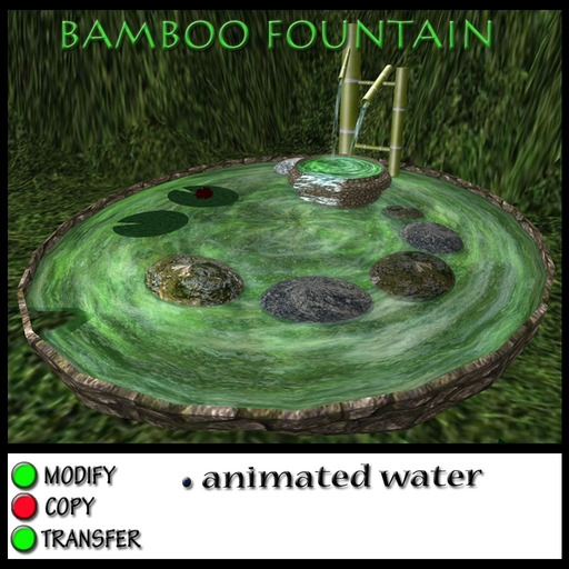 BAMBOO FOUNTAIN