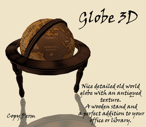 Globe 3D (Boxed)