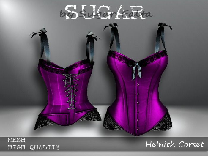 SUGAR Helnith Corset PINK Boxed