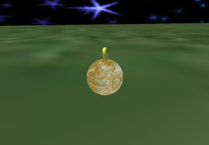 bola de navidad  plateada