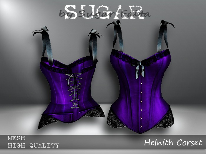 SUGAR Helnith Corset PURPLE Boxed