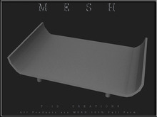 T-3D Creation [TRAY  No.13] MESH - Full Perm