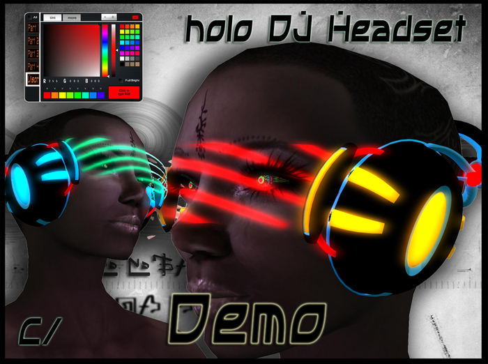 holo DJ Headset DEMO