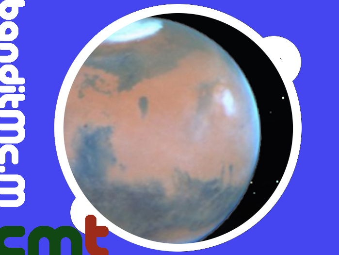 Planet Mars 0,5x25x25 m