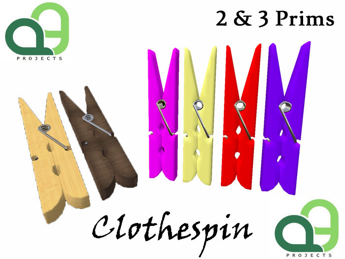 Clothespin "Mesh" Full Perm (Boxed)