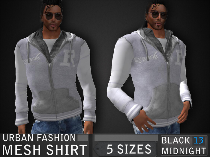 Mesh Shirt the flag (BlackMidnight13)