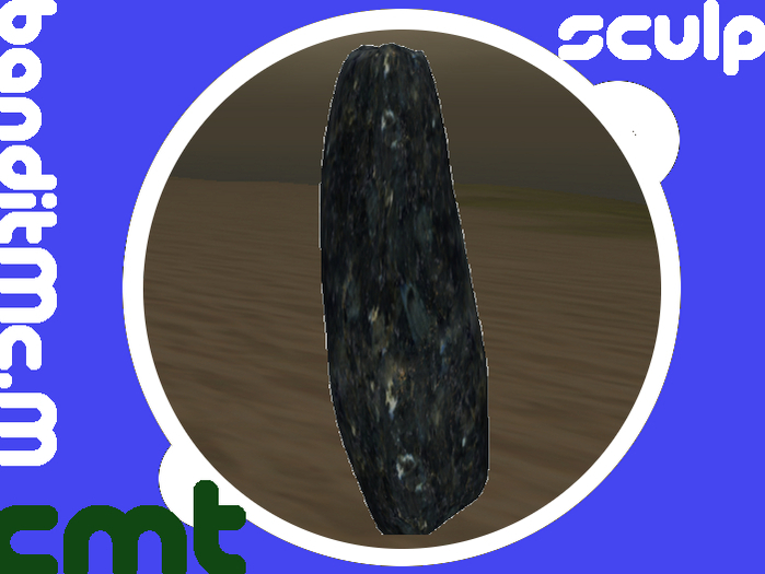 Dark Flat stone / Menhir No.2