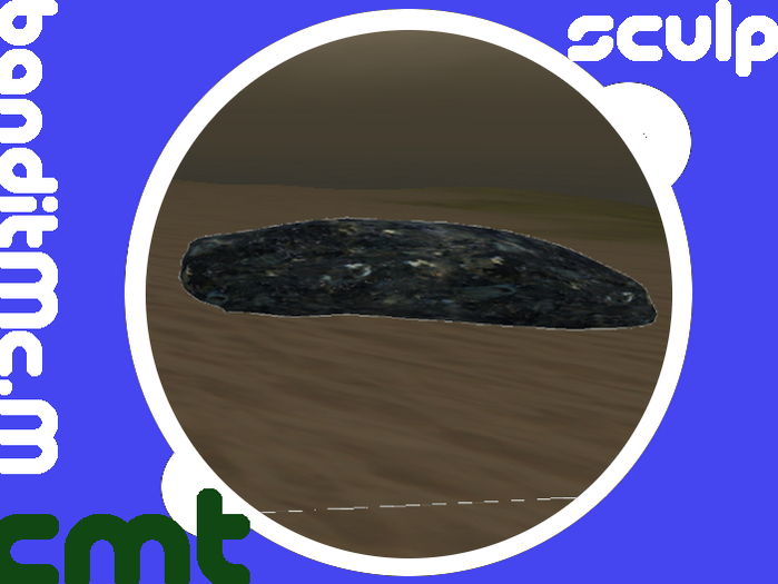 Dark Flat stone / Menhir