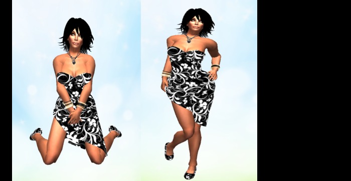 ensemble laura fleurie  "boite"